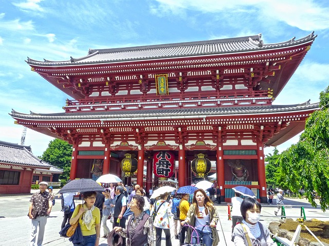 A tourist interacting with locals
